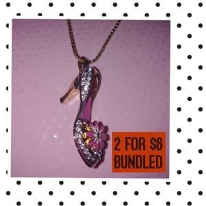 🔖🔖High Heel Pendant Necklace🔖🔖